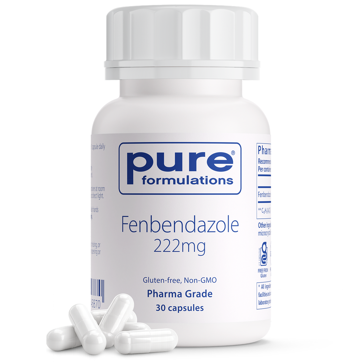Fenbendazole 222mg Capsules (30 units)